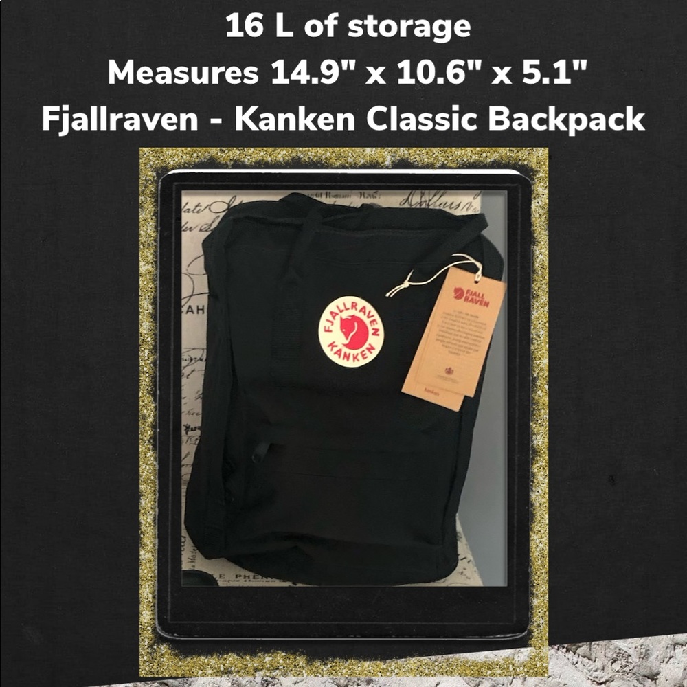 Classic (not the mini) Fjallraven Kanken NWOT